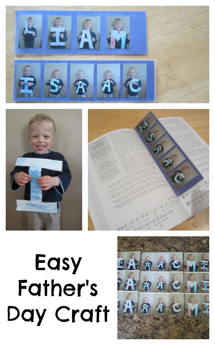 Easy Fathers' Day Craft - You Pinspire Me