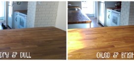 How to Oil Butcher Block Counter Tops
